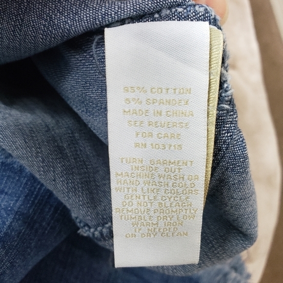 HOPE & HARLOW INDIGO DENIM DRESS ⭐ - Picture 8 of 10